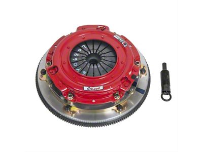 McLeod RST Twin Disc 800HP Organic Clutch Kit with 8-Bolt Steel Flywheel; 26-Spline (12-24 6.2L Camaro)