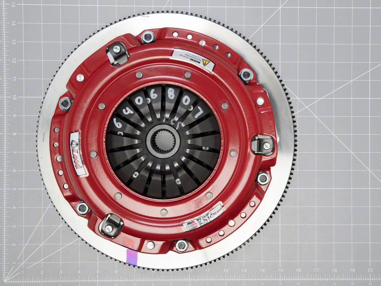 McLeod Camaro RST Twin Disc 800HP Organic Clutch Kit with 8-Bolt