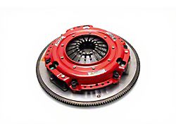 McLeod RXT Twin Disc 1000HP Ceramic Clutch Kit with 6-Bolt Steel Flywheel; 26-Spline (98-15 V8 Camaro)