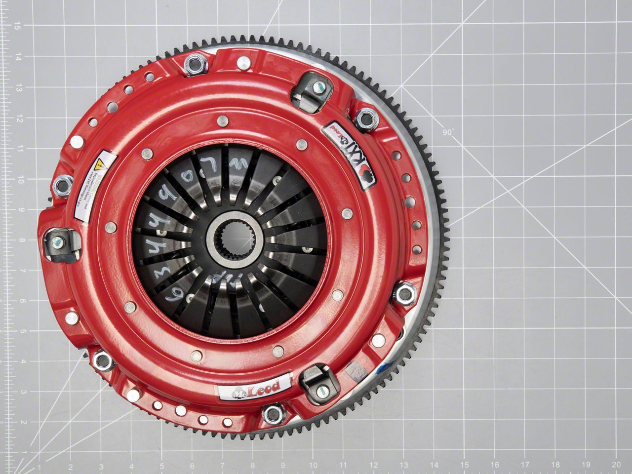 【D1様用】HELLCRUST / Kalamaut McLeod Challenger RXT Twin Disc 1000HP Ceramic Clutch Kit with