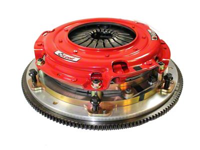 McLeod RXT Twin Disc 1200HP Ceramic Clutch Kit with Flywheel; 26-Spline (08-10 V8 HEMI Challenger; 13-23 V8 HEMI Challenger)