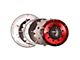 McLeod Mag Force Racing Double Disc Sintered Iron Clutch Kit with 8-Bolt Aluminum Flywheel; Strap Drive; 26-Spline (96-10 4.6L Mustang; 07-09 Mustang GT500; 11-17 Mustang GT)