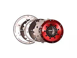 McLeod Mag Force SE Racing Double Disc Sintered Iron Clutch Kit with 8-Bolt Aluminum Flywheel; Pin Drive; 26-Spline (96-10 4.6L Mustang; 07-09 Mustang GT500; 11-17 Mustang GT)
