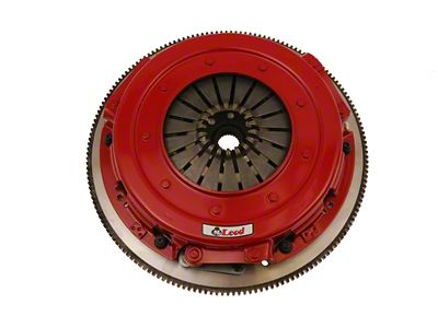 McLeod Original Street Twin Disc Ceramic Clutch Kit with 8-Bolt Aluminum Flywheel; 26-Spline (07-09 Mustang GT500)