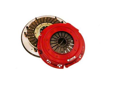 McLeod Original Street Twin Disc Organic Clutch Kit with 8-Bolt Steel Flywheel; 10-Spline (96-04 Mustang GT, Cobra)