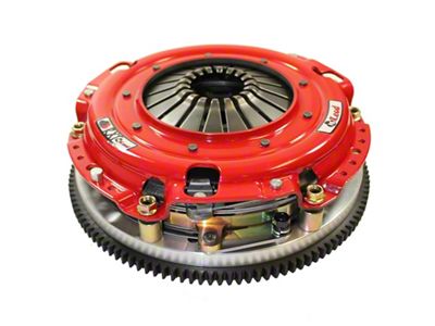 McLeod RST Twin Disc 800HP Organic Clutch Kit with Steel Flywheel; 23-Spline (15-23 Mustang EcoBoost)