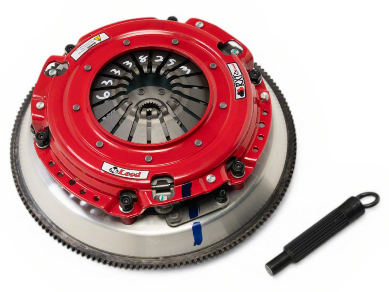 McLeod Mustang RXT Twin Disc 1000HP Ceramic Clutch Kit; 23-Spline