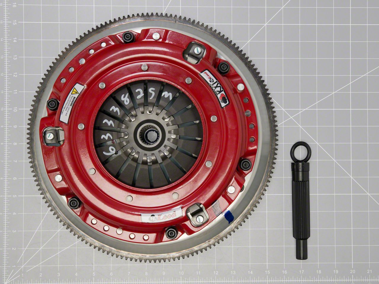 McLeod Mustang RXT Twin Disc 1000HP Ceramic Clutch Kit; 23-Spline