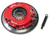 McLeod RXT Twin Disc 1000HP Ceramic Clutch Kit with 8-Bolt Steel Flywheel; 23-Spline (11-17 Mustang GT; 12-13 Mustang BOSS 302)