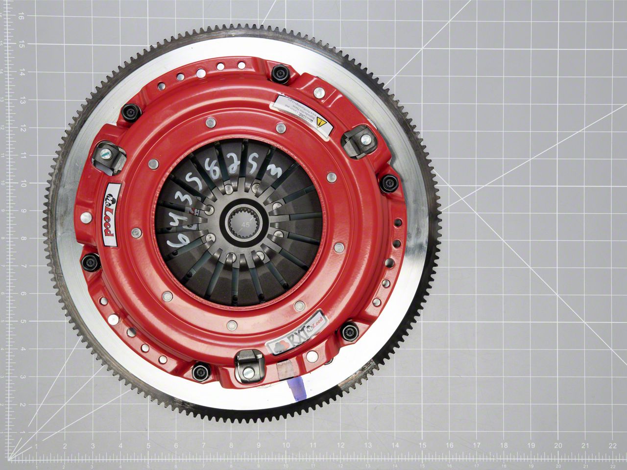 McLeod Mustang RXT Twin Disc 1000HP Ceramic Clutch Kit with 8-Bolt