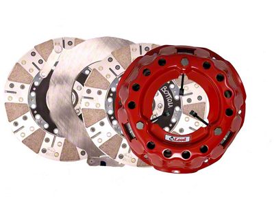 McLeod SFT 2000 Ceramic Clutch Kit with 157-Tooth Steel Flywheel; 26-Spline (79-95 5.0L Mustang)