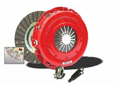 McLeod Super Street Pro Organic/Ceramic Clutch Kit; 23-Spline (11-17 Mustang GT)