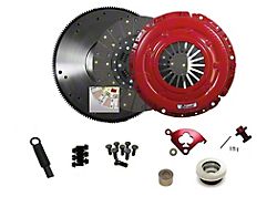 McLeod Super Street Pro Organic/Ceramic Clutch Kit with 6-Bolt Aluminum Flywheel; 10-Spline (99-04 Mustang GT)