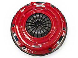 McLeod Super Street Pro Organic/Ceramic Clutch Kit with 8-Bolt Aluminum Flywheel; 23-Spline (11-14 Mustang GT)