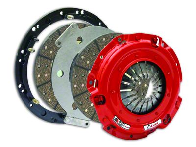 McLeod RST Twin Disc 800HP Organic Clutch Kit for Cable Linkage Applications; 10-Spline (86-Mid 01 Mustang GT; 93-98 Mustang Cobra)