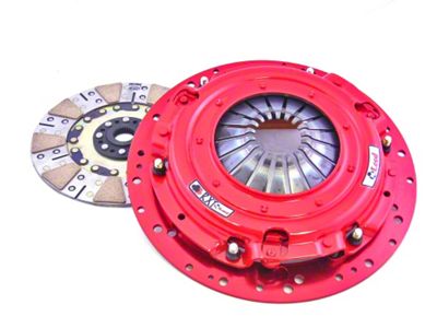 McLeod RXT Twin Disc 1000HP Ceramic Clutch Kit with 8-Bolt Flywheel; 26-Spline (07-09 Mustang GT500)