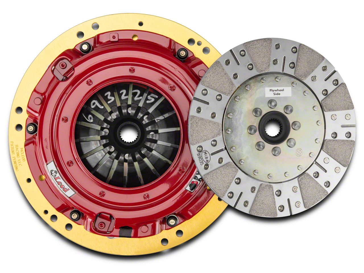 McLeod Mustang RXT Twin Disc 1000HP Ceramic Clutch Kit; 23 Spline 6932
