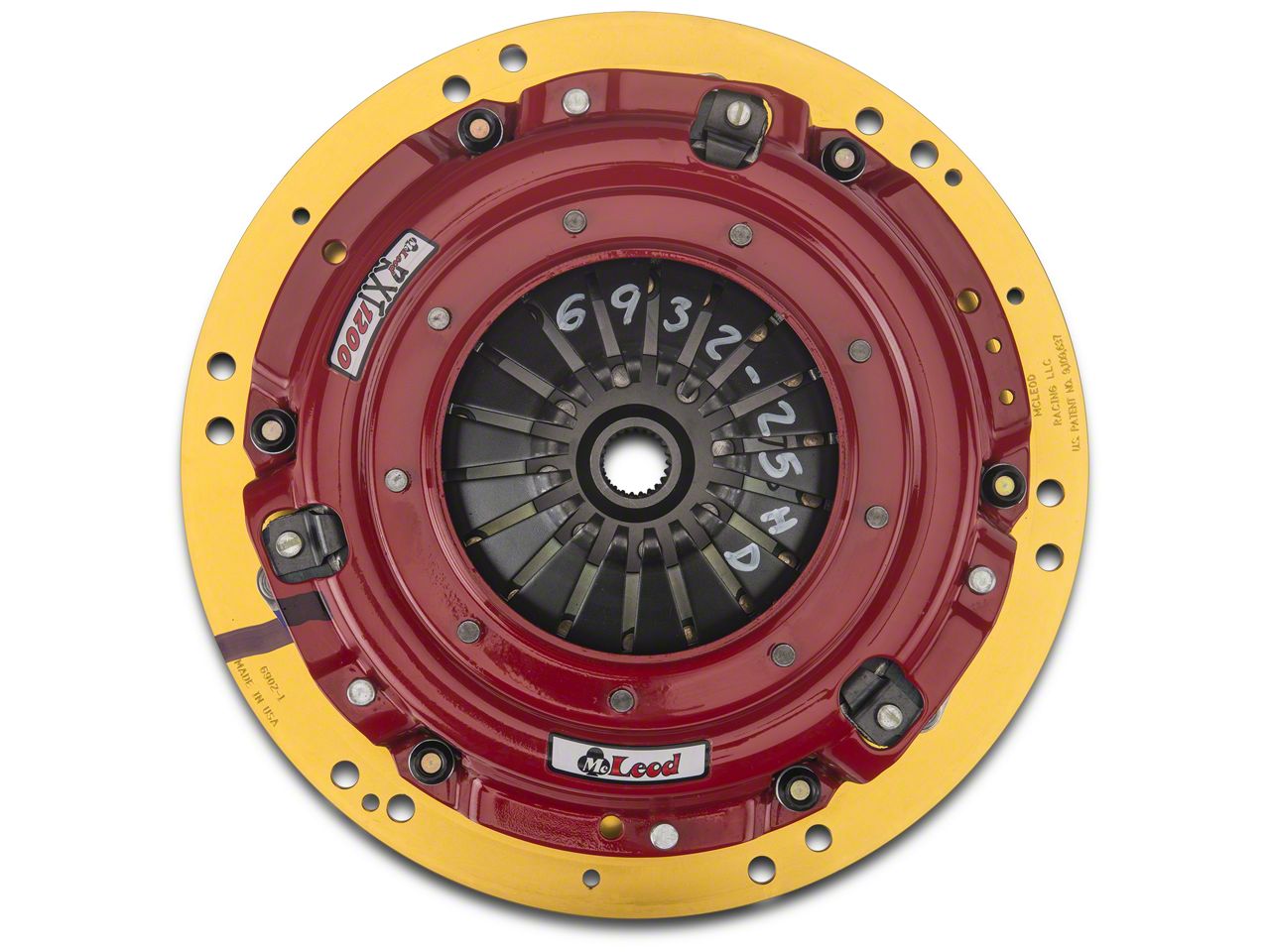 McLeod Mustang RXT Twin Disc 1200HP Ceramic Clutch Kit; 23 Spline 6932