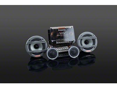 Memphis Audio VIV SixFive Series 3.50-Inch 2-Way Component Speaker (Universal; Some Adaptation May Be Required)