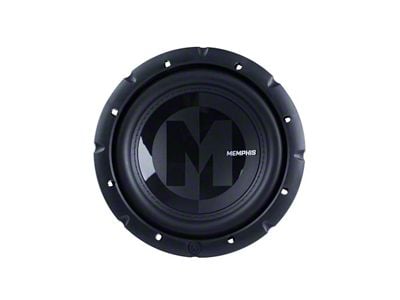 Memphis Audio PRX 8-Inch Subwoofer; Selectable 2/4 ohm (Universal; Some Adaptation May Be Required)