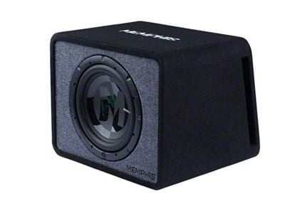 Memphis Audio PRX Loaded Enclosure with Single 12-Inch Subwoofer; 2 ohm (Universal; Some Adaptation May Be Required)