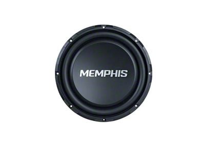 Memphis Audio SRX 12-Inch Shallow Subwoofer; Dual Voice Coil (Universal; Some Adaptation May Be Required)