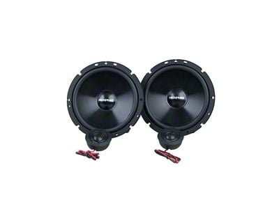 Memphis Audio SR 6.75-Inch 2-Way Component Speakers (Universal; Some Adaptation May Be Required)