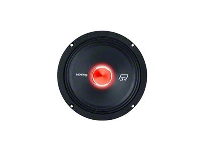 Memphis Audio SRX Pro 8-Inch Mid Speaker with LED Tweeter; 175-Watt; 4ohm (Universal; Some Adaptation May Be Required)