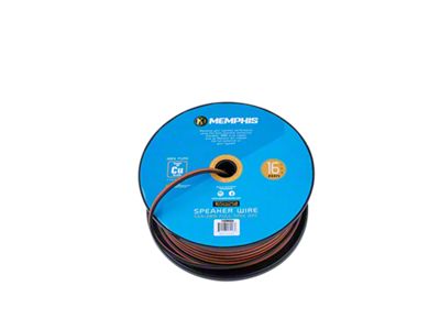 Memphis Audio 16-Gauge Speaker Wire Roll; 50-Foot