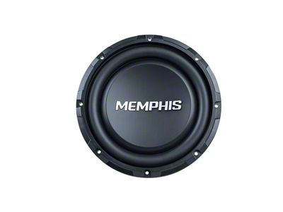 Memphis Audio SRX 10-Inch Shallow Subwoofer; Single Voice Coil (Universal; Some Adaptation May Be Required)