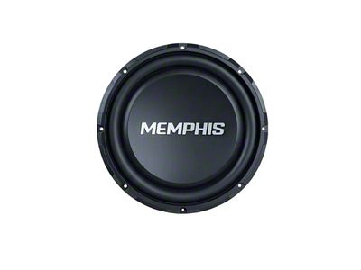 Memphis Audio SRX 12-Inch Shallow Subwoofer; Dual Voice Coil (Universal; Some Adaptation May Be Required)