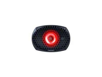 Memphis Audio SRX Pro 6x9-Inch Coax Speaker with LED Tweeter; 4ohm (Universal; Some Adaptation May Be Required)