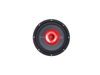 Memphis Audio SRX Pro 8-Inch Coax Speaker with LED Tweeter; 175-Watt; 4ohm (Universal; Some Adaptation May Be Required)