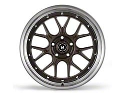 MFlow Racing MFL2 Matte Bronze with Machined Lip Wheel; 19x8.5; 35mm Offset (05-09 Mustang)