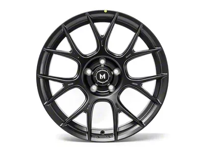 MFlow Racing MFR1 Matte Black Wheel; 18x8.5; 35mm Offset (05-09 Mustang)