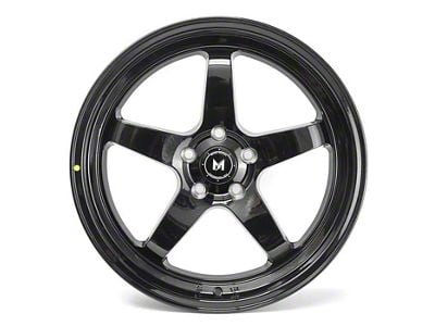 MFlow Racing MFR3 Gloss Black Wheel; 18x8.5; 35mm Offset (05-09 Mustang)