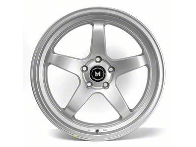 MFlow Racing MFR3 Hyper Silver Wheel; 18x9.5; 35mm Offset (05-09 Mustang)