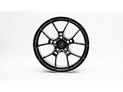 MFlow Racing MFR4 Matte Black Machined Wheel; 19x9.5; 35mm Offset (05-09 Mustang)