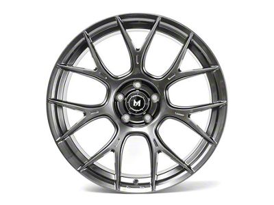 MFlow Racing MFR1 Hyper Black Wheel; 18x9.5; 35mm Offset (15-23 Mustang GT, EcoBoost, V6)