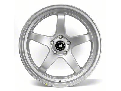 MFlow Racing MFR3 Hyper Silver Wheel; 18x9.5; 35mm Offset (15-23 Mustang GT, EcoBoost, V6)