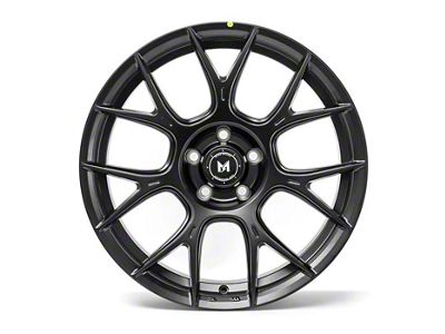 MFlow Racing MFR1 Matte Black Wheel; 20x8.5; 35mm Offset (16-24 Camaro, Excluding SS w/ 6-Piston Front Calipers & ZL1)