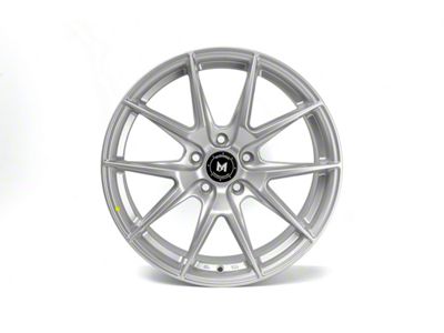 MFlow Racing MFR2 Hyper Silver Wheel; 18x8.5; 35mm Offset (16-24 Camaro LS, LT)