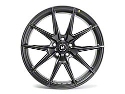 MFlow Racing MFR2 Matte Black Wheel; 18x8.5; 35mm Offset (16-24 Camaro, Excluding SS w/ 6-Piston Front Calipers & ZL1)