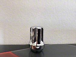 MFlow Racing Chrome 7-Spline Lug Nut Set with Key; M14x1.5 (21-26 Mustang Mach-E)