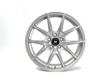 MFlow Racing MFR2 Hyper Silver Wheel; 19x8.5; 35mm Offset (24-26 Mustang GT w/o Performance Pack, EcoBoost)