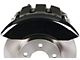 MGP Brake Caliper Covers with Charger Logo; Black; Front and Rear (06-10 Charger Daytona R/T, R/T)