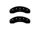 MGP Brake Caliper Covers with Charger and R/T Logo; Black; Front and Rear (06-14 Charger SRT8; 2016 Charger SRT 392)