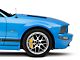 MGP Brake Caliper Covers with MGP Logo; Yellow; Front and Rear (05-09 Mustang GT, V6)