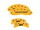 MGP Brake Caliper Covers with SN95 GT Logo; Yellow; Front and Rear (99-04 Mustang GT, V6)