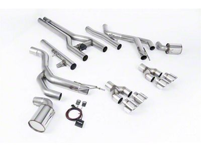 Milltek Active H Cat-Back Exhaust System with Polished Tips (15-23 Challenger SRT Hellcat)